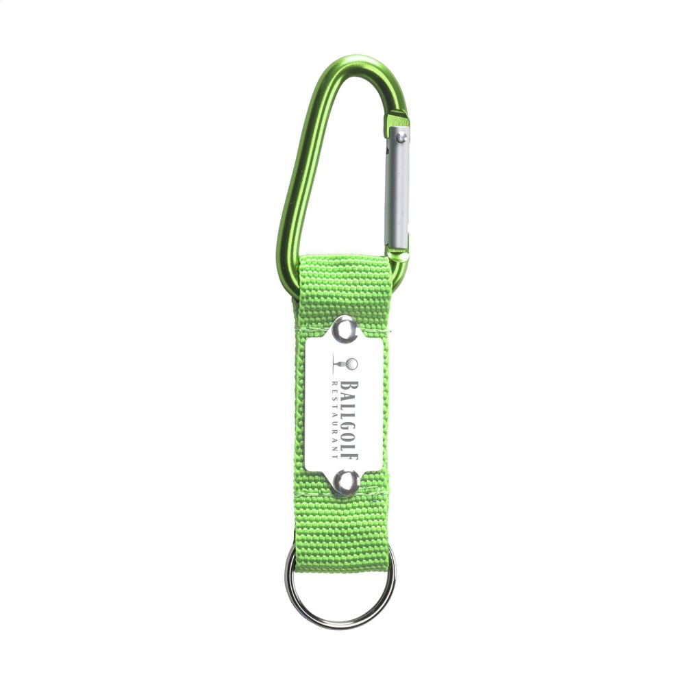 KeyTex karabijnhaak - groen (± PMS 368)