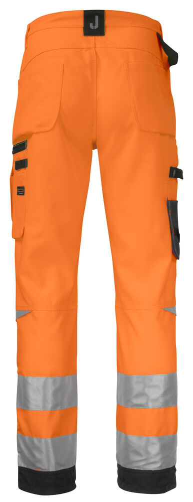 Jobman - 2221 Hi-Vis Service Trousers Star Oranje/Zwart C46