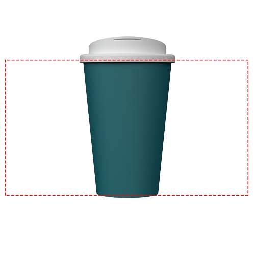 Americano® Infiniti geïsoleerde beker van 350 ml met morsbestendig deksel