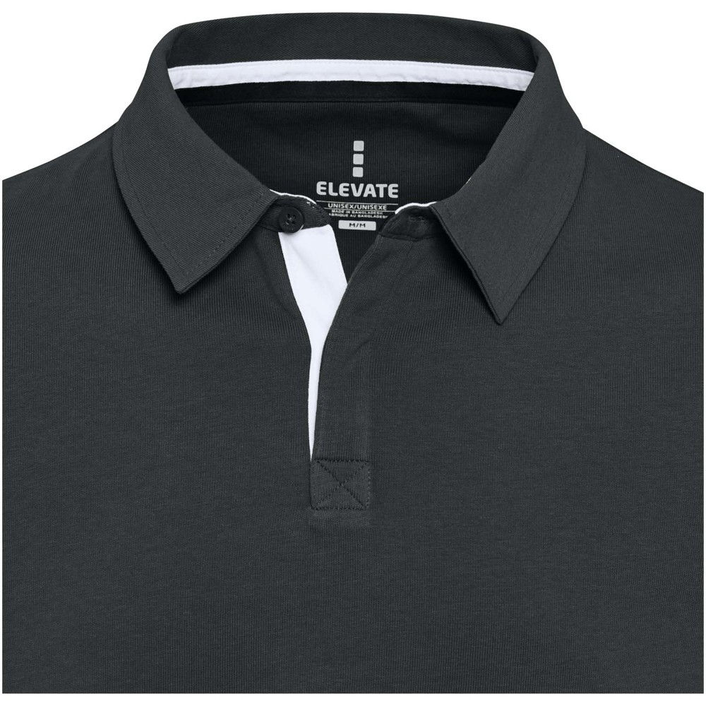 Clyde unisex organic rugbypolo sweatshirt 
