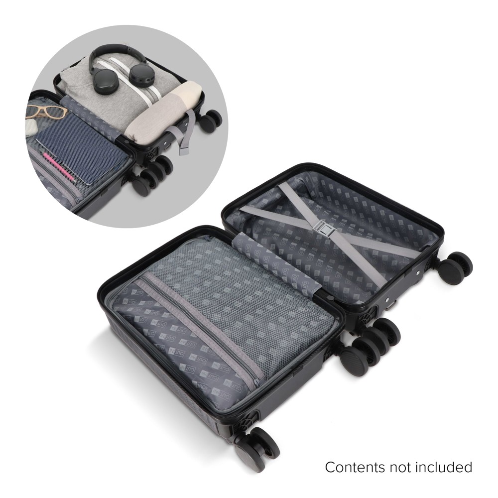 De Nordlyft InSideOut trolley, met afneembare wielen, past onder de stoel.
