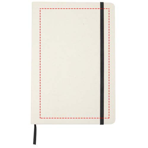 Bass A5 gerecycled notitieboek met gelinieerde pagina's