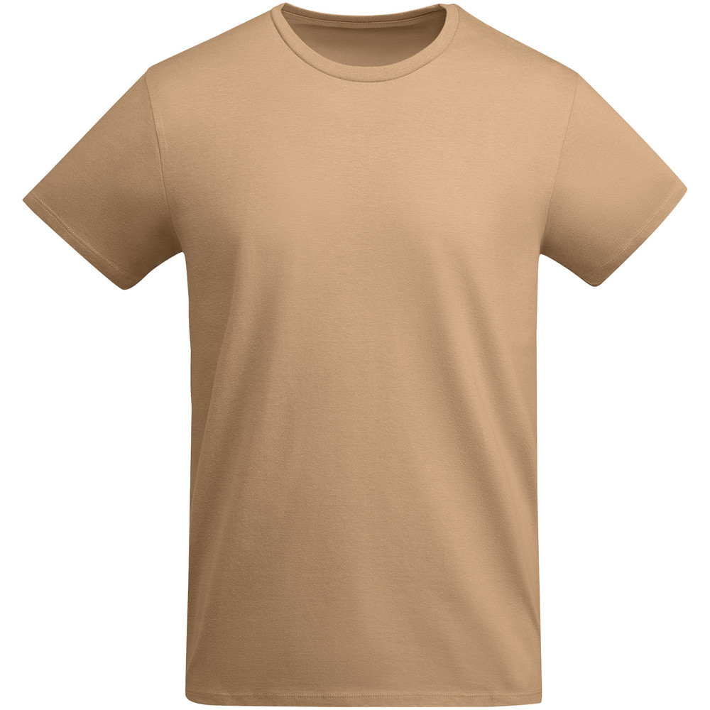 Breda 175 g/m² biologisch katoenen herenshirt met korte mouwen - Grieks oranje