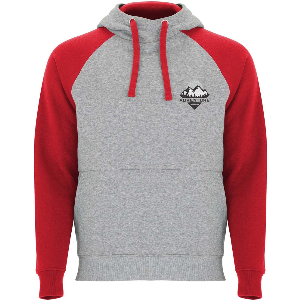 Badet 280 g/m² unisex tweekleurige hoodie