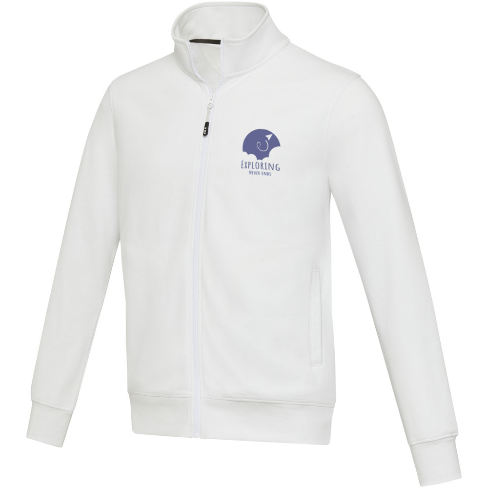 Galena 320 g/m² unisex Aware™ gerecyclede trui met volledige rits