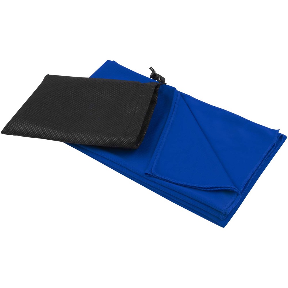 Lucas RPET sporthanddoek 70 x 140 cm - Koningsblauw