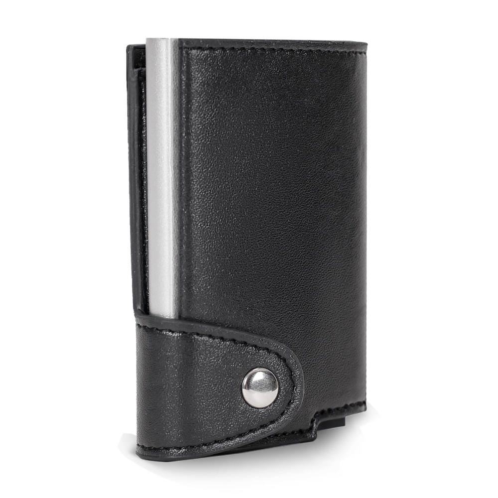 RFID kaarthouder met leerlook hoes