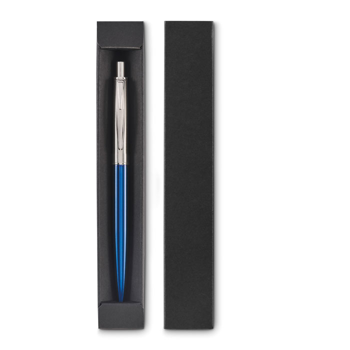 GRAZ COLOUR - Balpen met drukknop in doosje