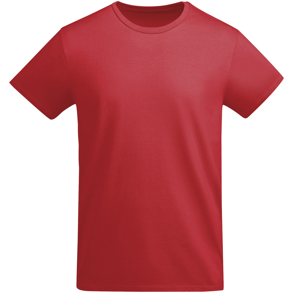 Breda 175 g/m² biologisch katoenen kindershirt met korte mouwen - Rood