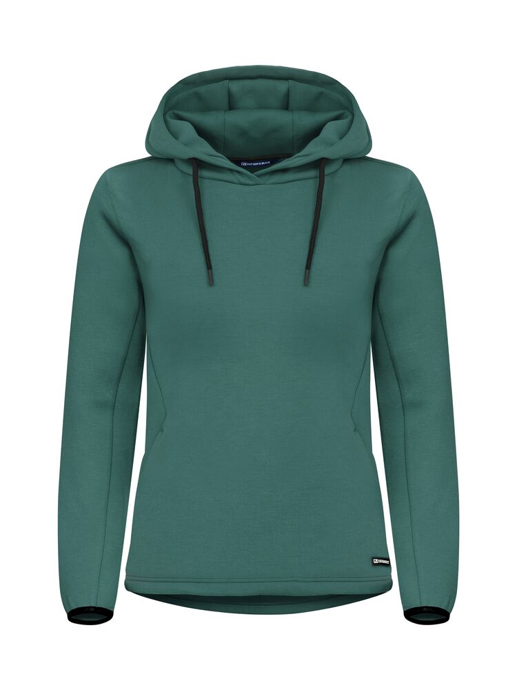 Cutter & Buck - Pemberton Hood Dames - Dennengroen