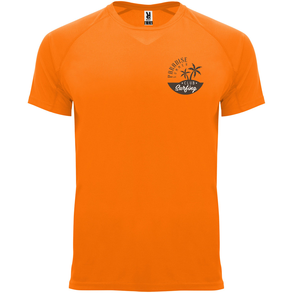 Bahrain 135 g/m² sportshirt met korte mouwen voor heren