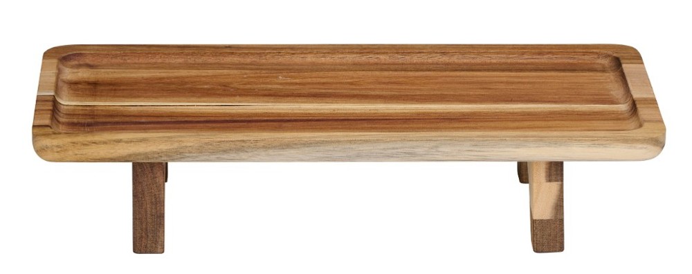 ALPINA Serving Tray 30.7x15.5cm- Bruin