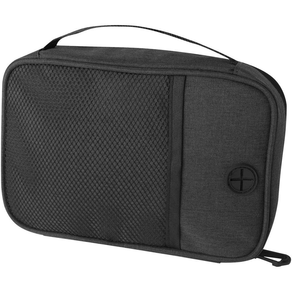Ross GRS RPET tech etui 1 l - Gemêleerd houtskool