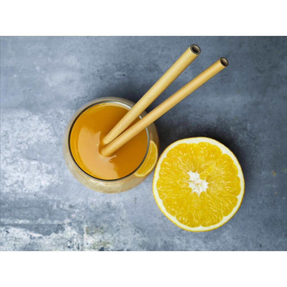 Bamboe Straw Set bamboe rietjes