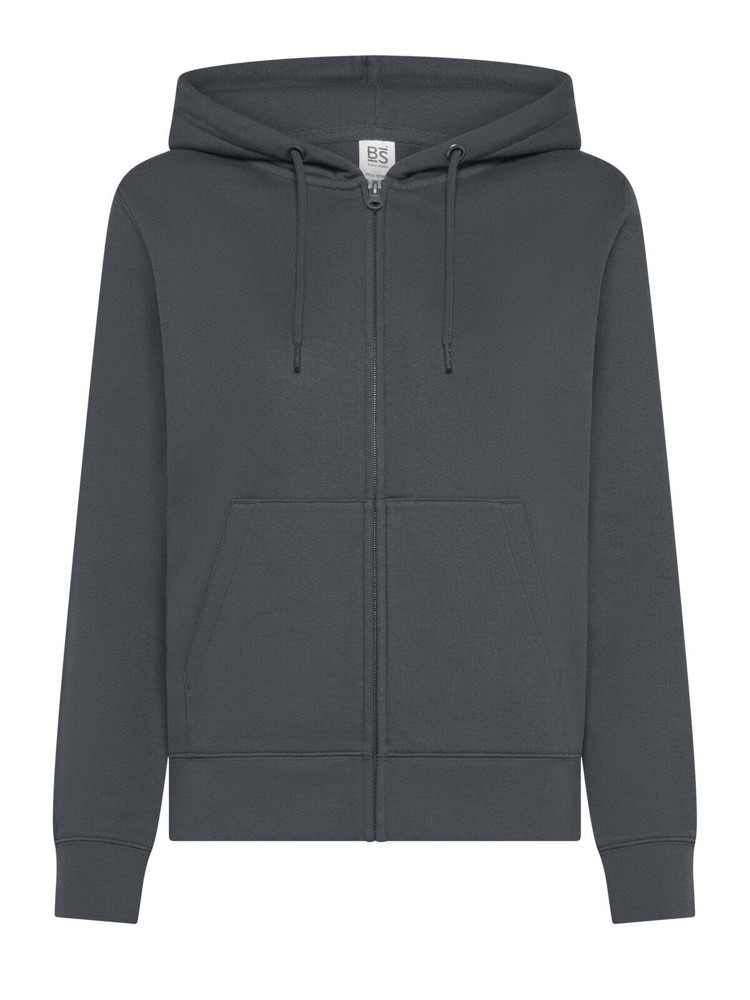 BS Vega Women Sweatshirt, 280 gr/m² - Donkergrijs (PMS 7540C)