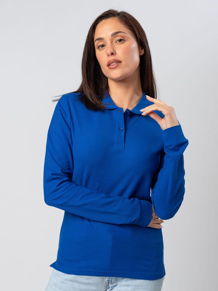 BS Evolution Polo Dames Lange Mouw