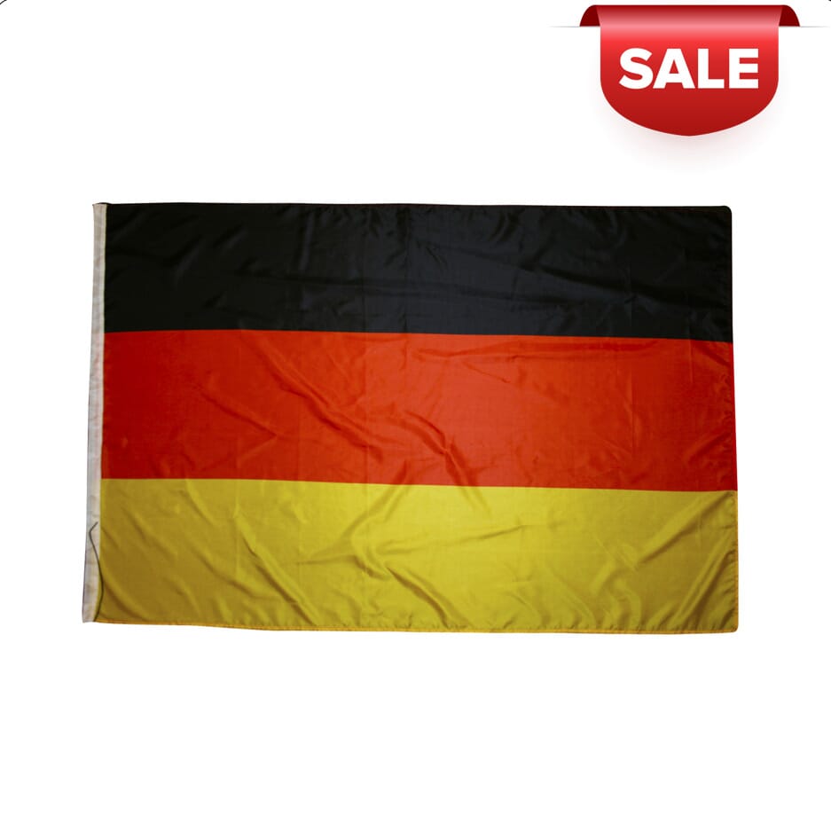 Nilton's Polyester vlag - wit - 150 x 100 CM