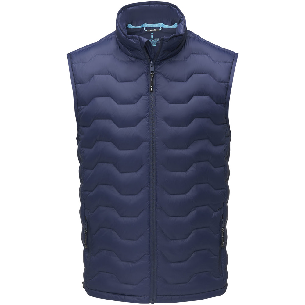 Petalite GRS gerecyclede geïsoleerde down bodywarmer voor heren