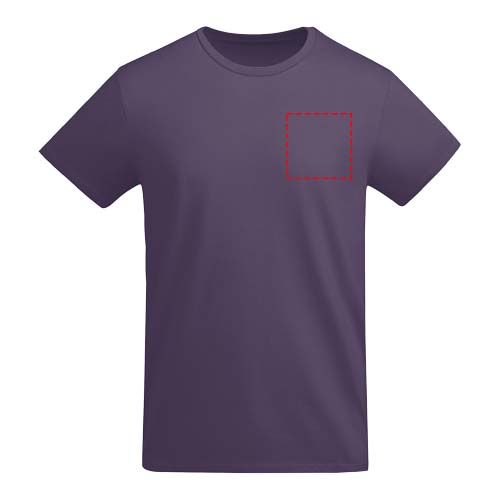 Breda 175 g/m² biologisch katoenen herenshirt met korte mouwen