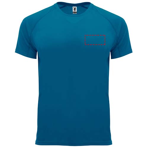 Bahrain 135 g/m² sportshirt met korte mouwen voor kinderen