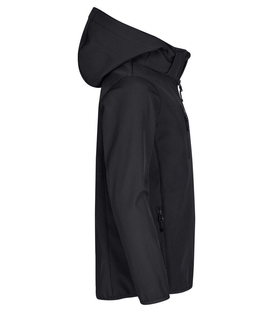 Clique - Classic Softshell Jacket Junior Zwart 120