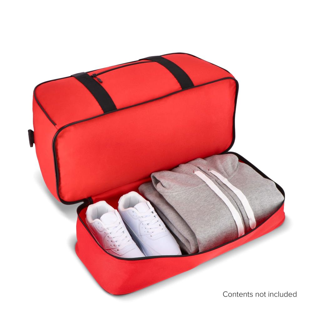 600D gerecycled PET sport- en reistas 55.5 x 25 x 36 cm 50 L