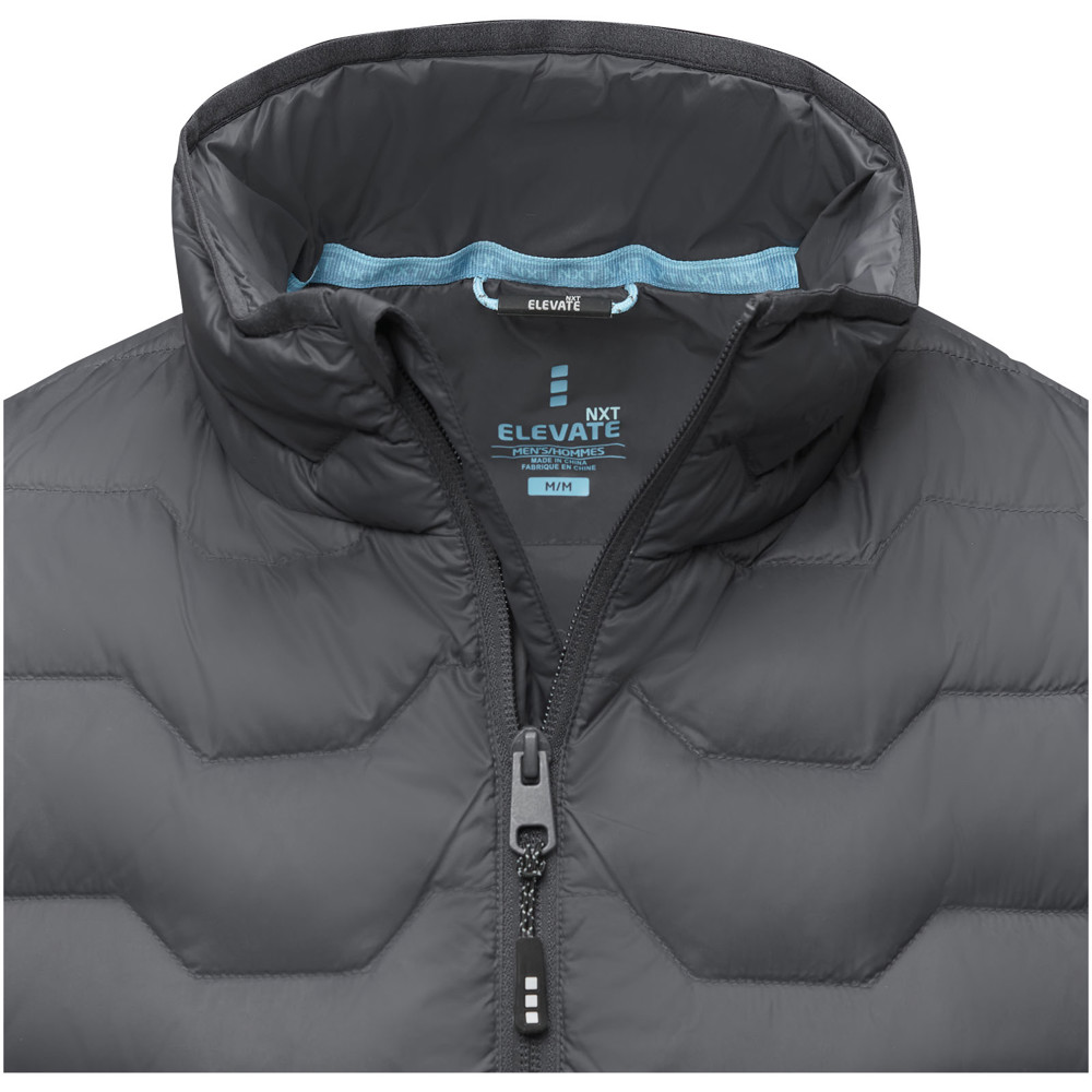 Petalite GRS gerecyclede geïsoleerde down bodywarmer voor heren