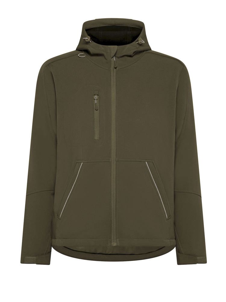 BS Storm padded dames softshell jas, 270 gr/m² - Military (PMS 7771C)