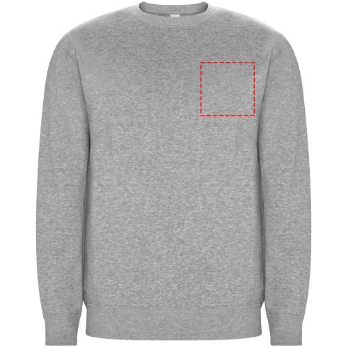 Batian 300 g/m² biologisch katoenen uniseks sweater met ronde hals