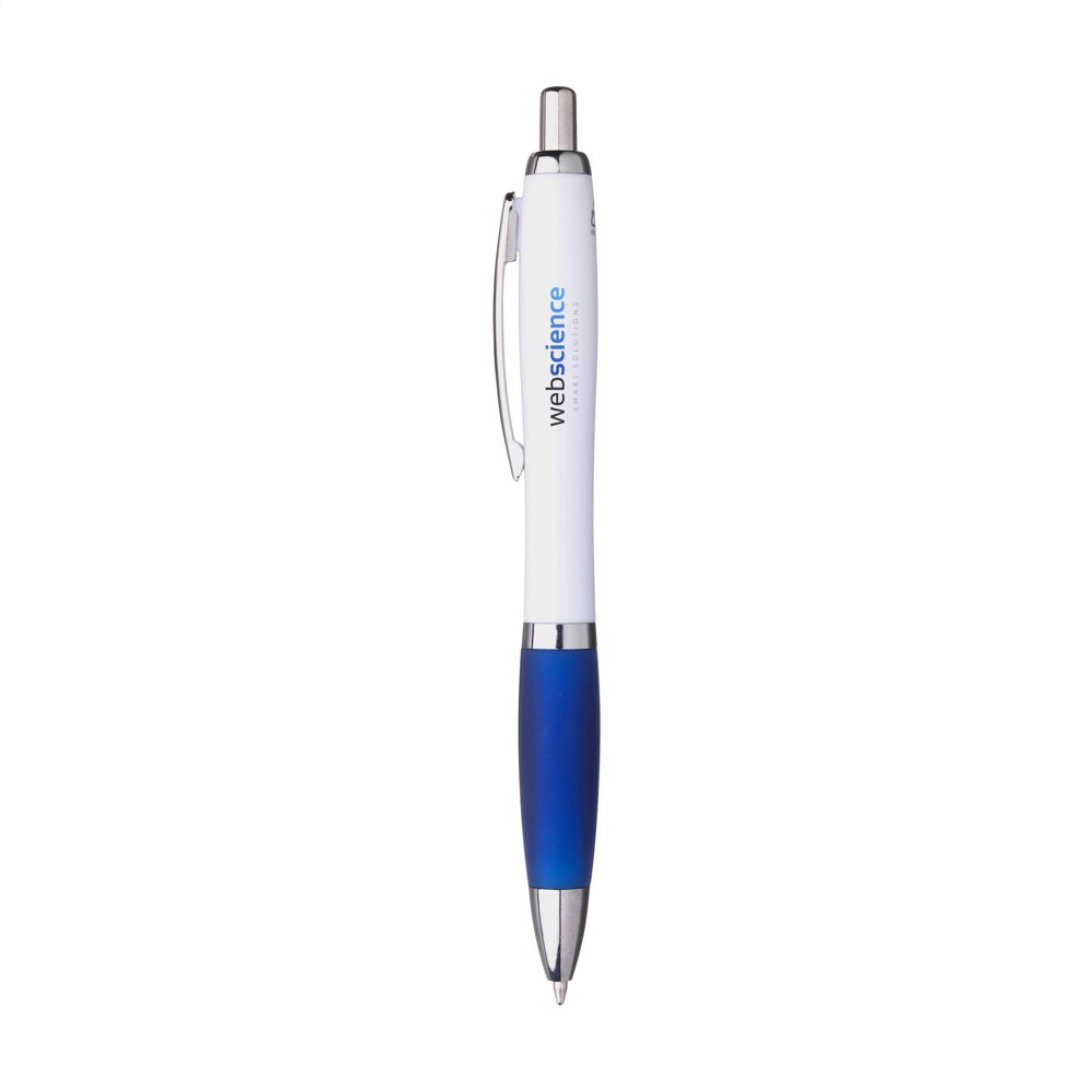 Athos Trans RCS Recycled ABS pennen - donkerblauw (± PMS 287C)