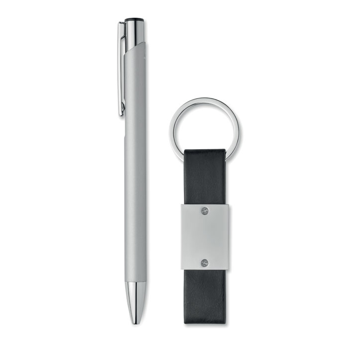 ESCRI SET - Balpen en sleutelhangerset PU