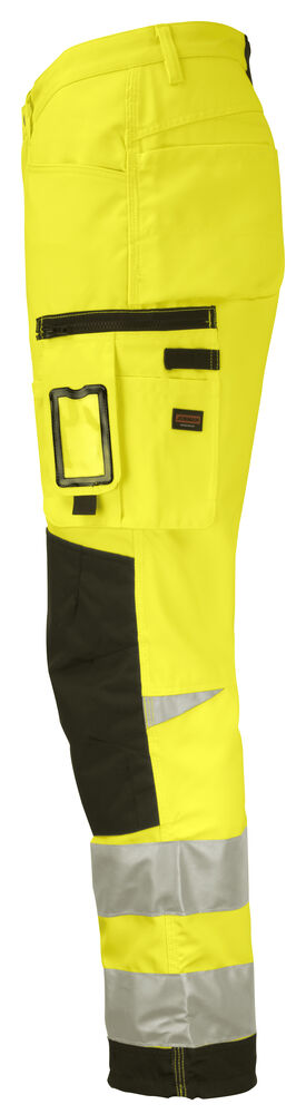 Jobman - 2221 Hi-Vis Service Trousers Star Geel/Zwart 146