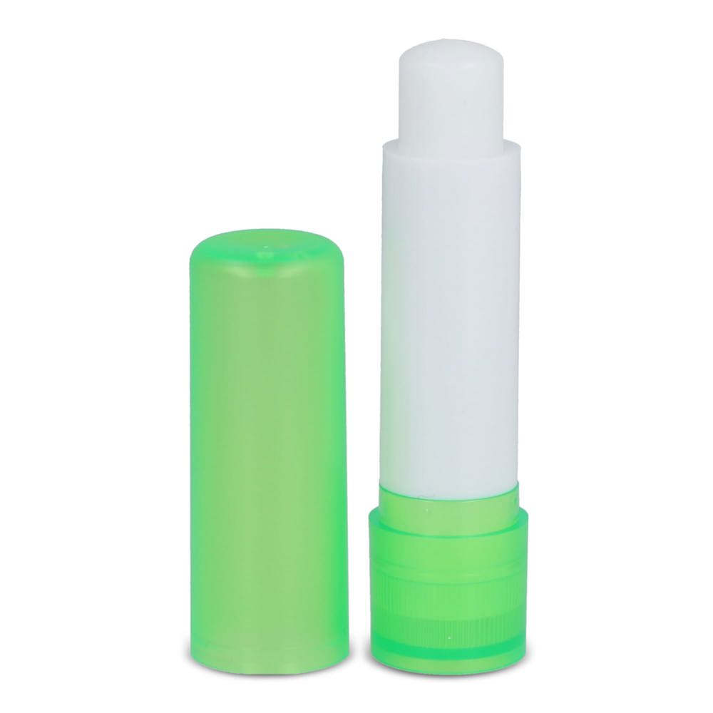 Klassieke lippenbalsemstick gerecycled materiaal - Ecru / Groen