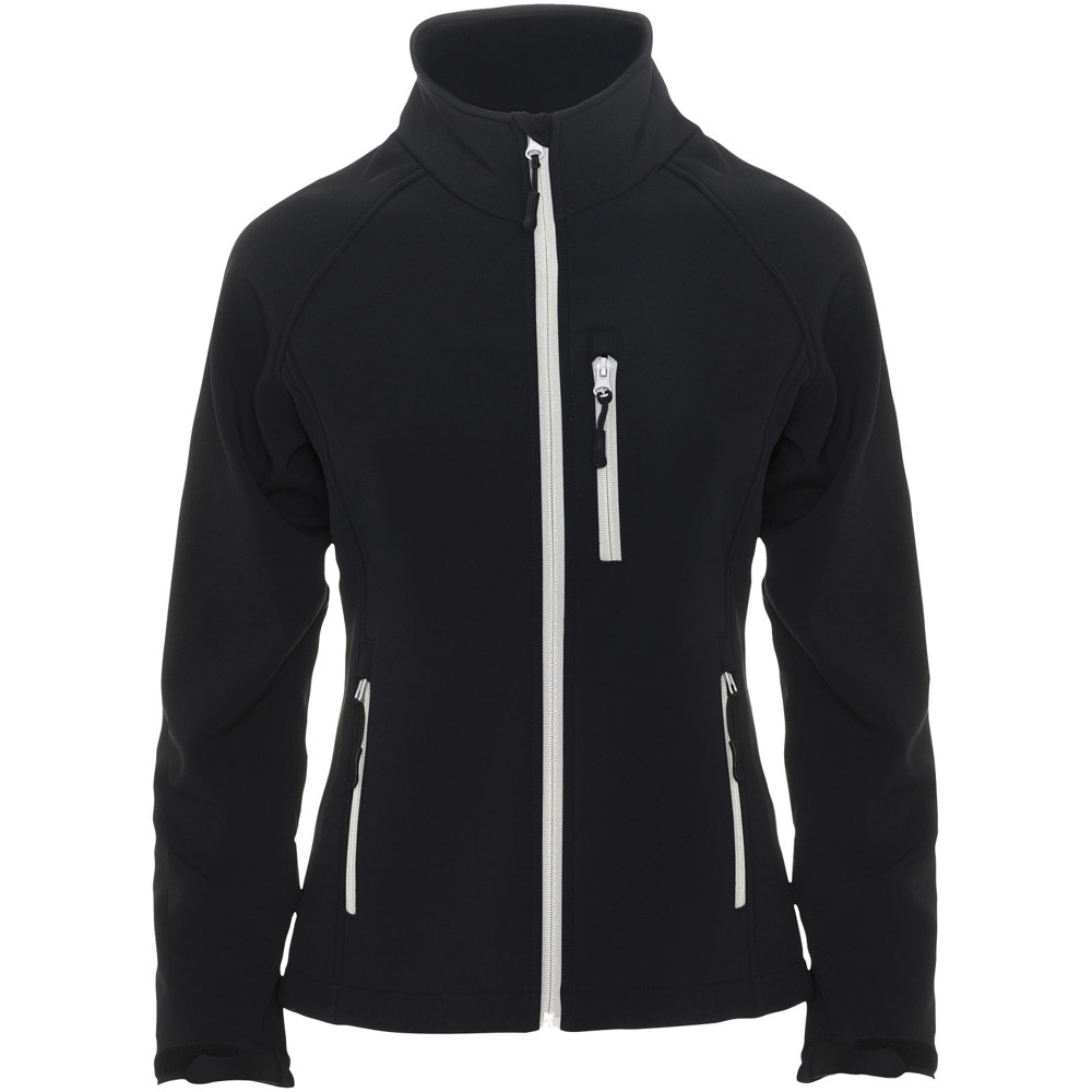 Antartida softshell damesjack - Zwart