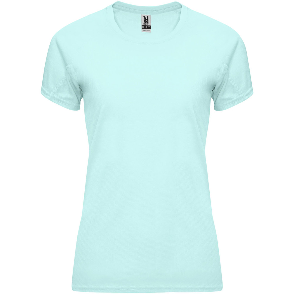Bahrain 135 g/m² sportshirt met korte mouwen voor dames - Mintgroen