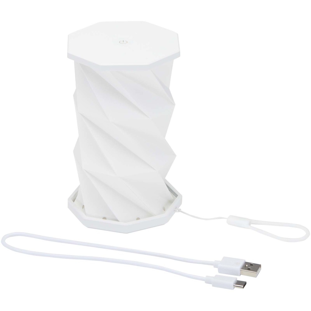 Celestia opvouwbare en dimbare tafellamp van gerecycled plastic