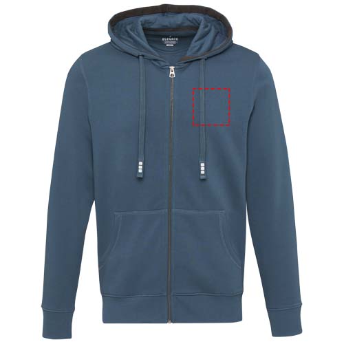 Arora 300 g/m² unisex hoodie met ritssluiting
