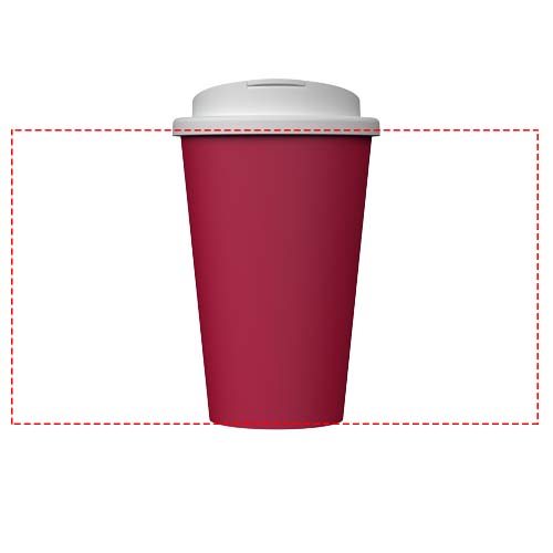 Americano® Infiniti geïsoleerde beker van 350 ml met morsbestendig deksel
