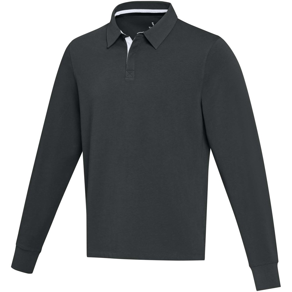 Clyde unisex organic rugbypolo sweatshirt