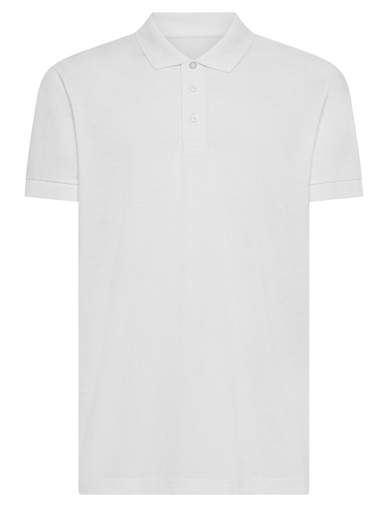 BS Twin Polo, 180 gr/m² - Wit (WHITE)