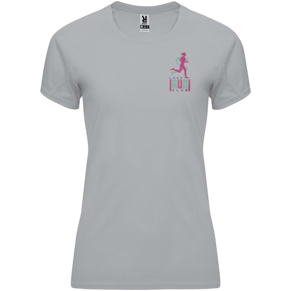 Bahrain 135 g/m² sportshirt met korte mouwen voor dames