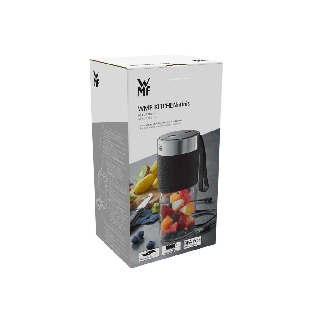 WMF Blender Kitchenminis Mix on the go- Zilver