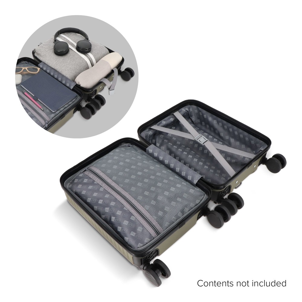 De Nordlyft InSideOut trolley, met afneembare wielen, past onder de stoel.