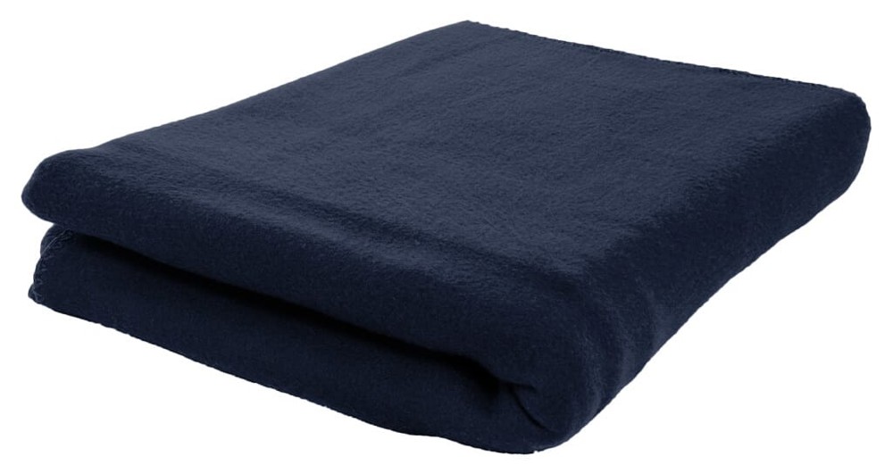 Nilton's Fleeceplaid 150x120 cm, 200 gr/m² - Navy