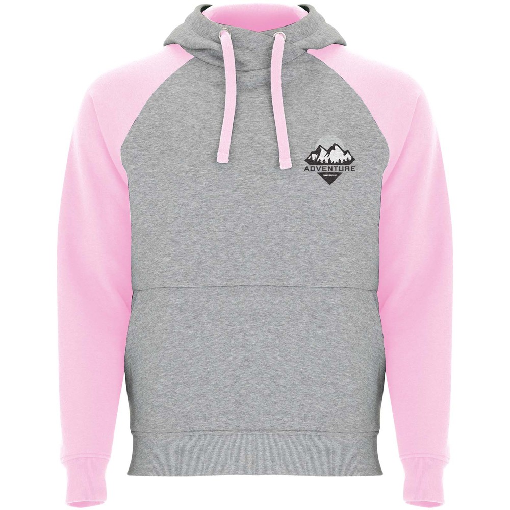Badet 280 g/m² unisex tweekleurige hoodie