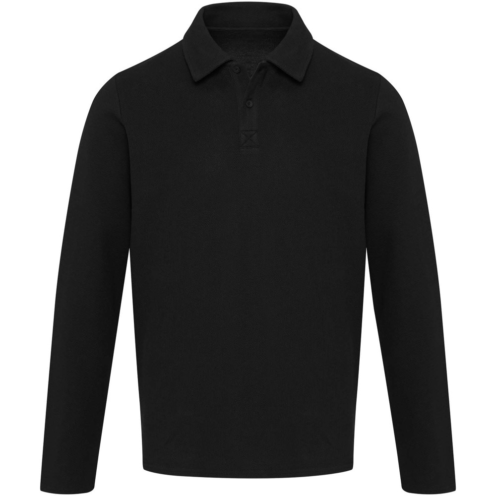 Apollo 245 g/m² uniseks poloshirt met lange mouwen