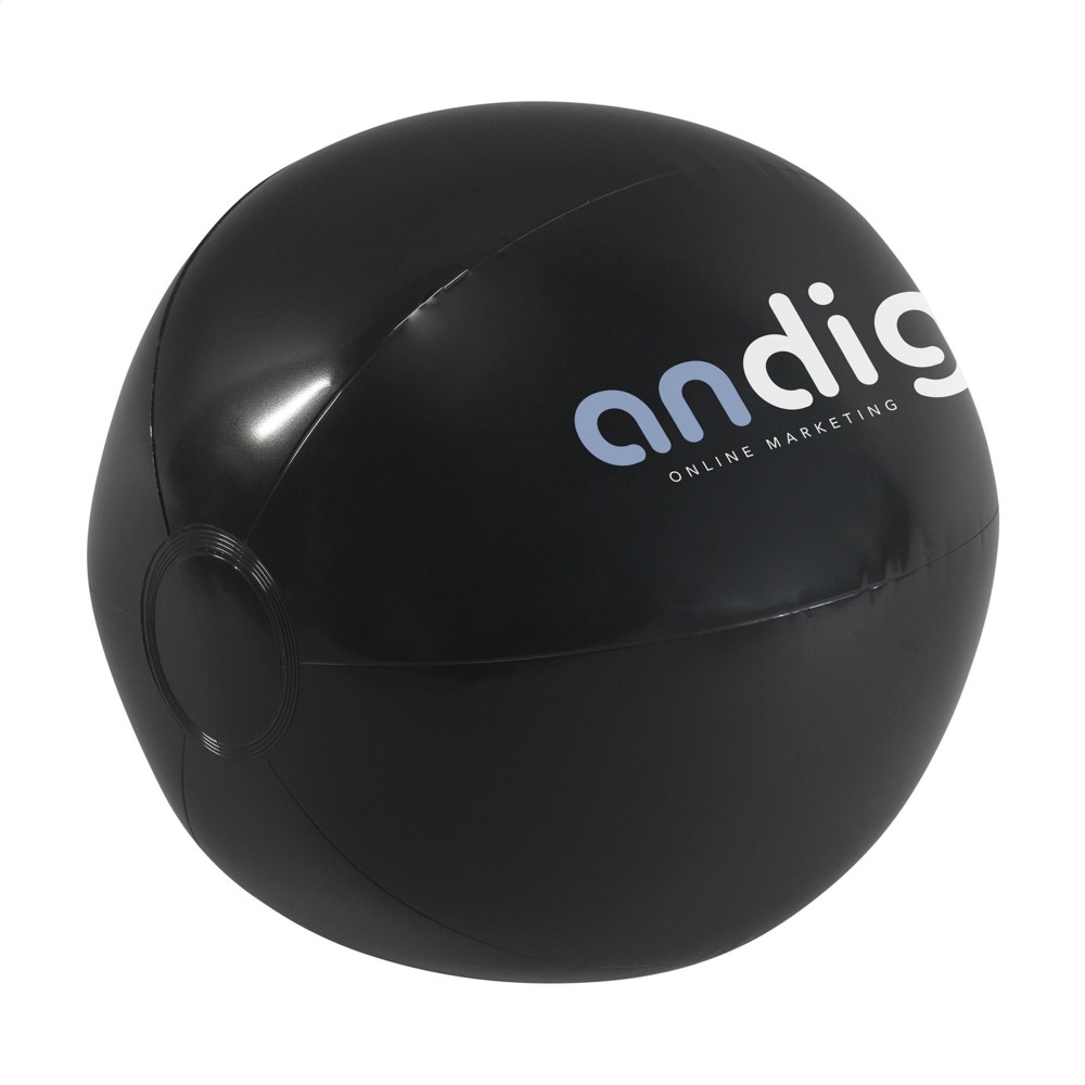 BeachBall Ø 27 cm strandbal - zwart