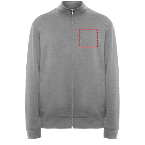 Ulan 280 g/m² unisex sweater met volledige rits