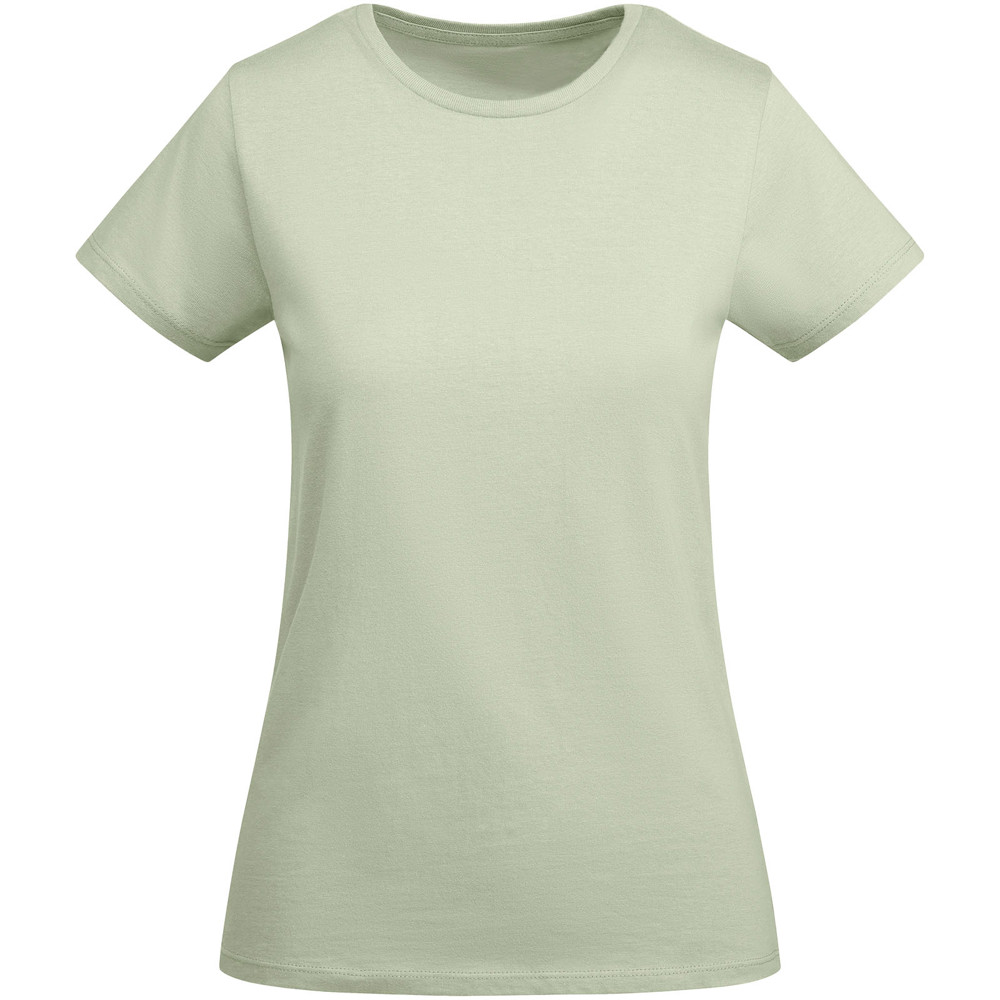 Breda 175 g/m² biologisch katoenen dames T-shirt met korte mouwen - Mistgroen