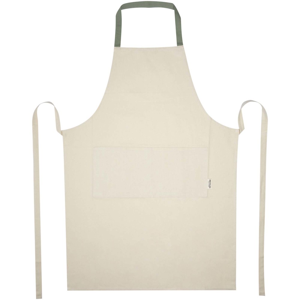 Nia schort van 200 g/m² gerecycled katoen